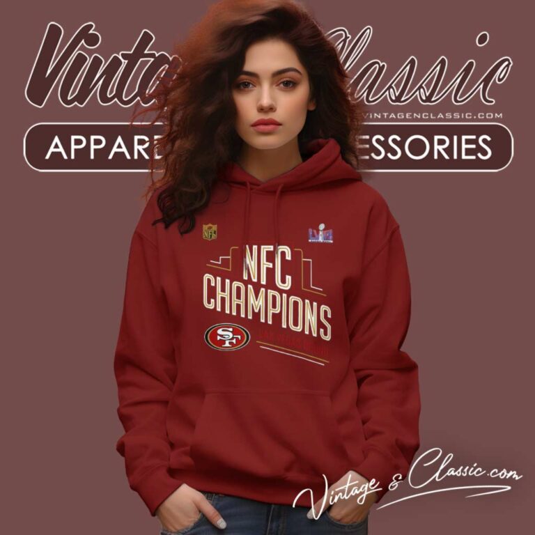 San Francisco 49ers Nfc Champions 2024 Hoodie San Francisco 49ers Nfc Champions 2024 Hoodie
