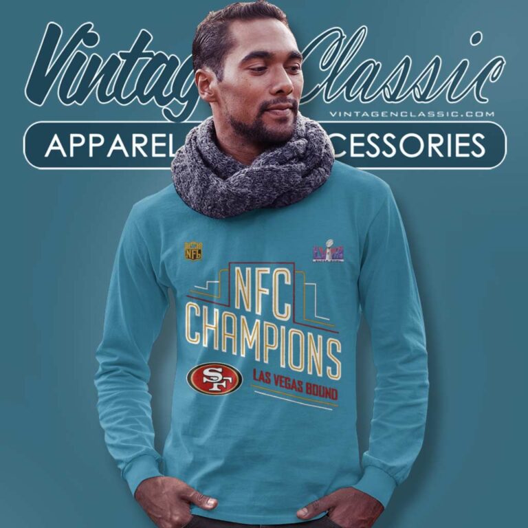San Francisco 49ers Nfc Champions 2024 Long Sleeve Tee San Francisco 49ers Nfc Champions 2024 Long Sleeve Tee