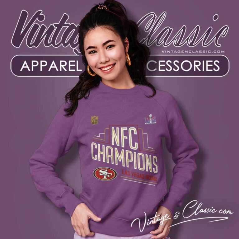 San Francisco 49ers Nfc Champions 2024 Sweatshirt San Francisco 49ers Nfc Champions 2024 Sweatshirt