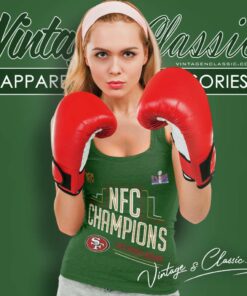 San Francisco 49ers Nfc Champions 2024 Tank Top Racerback