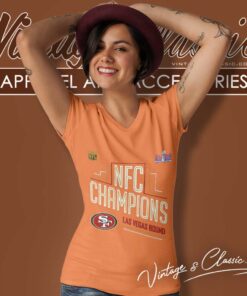 San Francisco 49ers Nfc Champions 2024 V Neck TShirt
