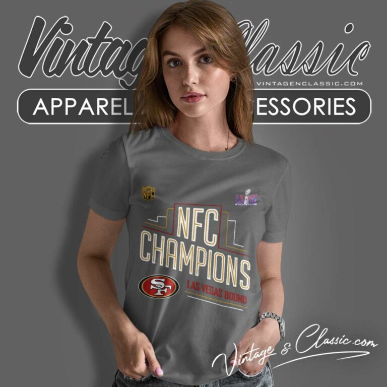 San Francisco 49ers Nfc Champions 2024 Women TShirt San Francisco 49ers Nfc Champions 2024 Women TShirt