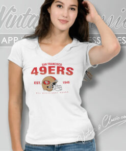San Francisco 49ers Nfc Divisional Round V Neck TShirt