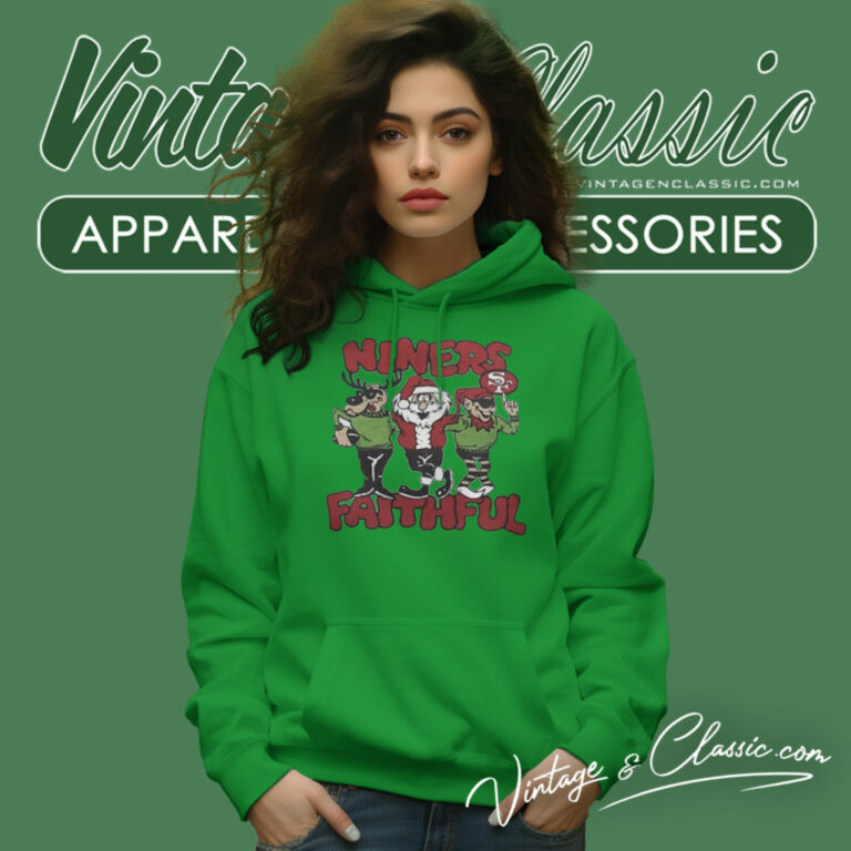 San Francisco 49ers Niners Faithful Christmas Hoodie San Francisco 49ers Niners Faithful Christmas Hoodie