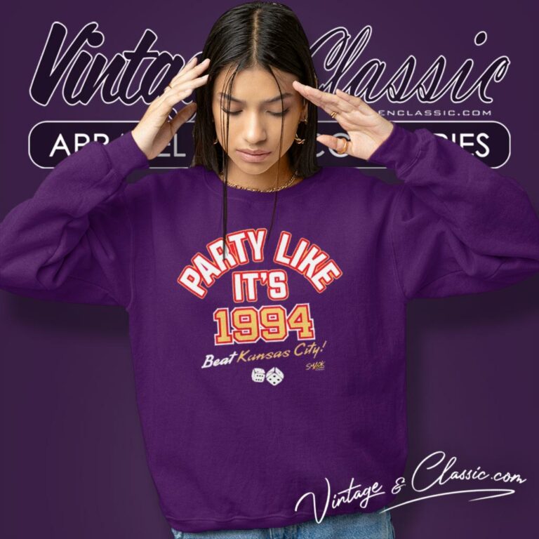 San Francisco 49ers Party Like Its 1994 Beat Kansas City Chiefs Sweatshirt San Francisco 49ers Party Like Its 1994 Beat Kansas City Chiefs Sweatshirt