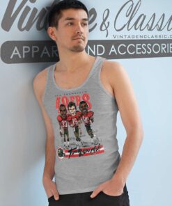 San Francisco 49ers Player Caricature Tank Top Racerback