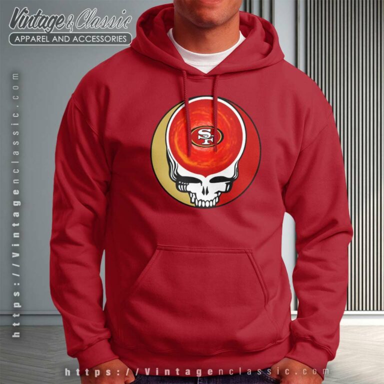 San Francisco 49ers Shirt Nfl Grateful Dead Logo Hoodie San Francisco 49ers Shirt Nfl Grateful Dead Logo Hoodie