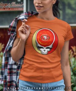 San Francisco 49ers Shirt Nfl Grateful Dead Logo Women TShirt