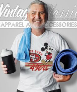 San Francisco 49ers Shirt Niner Gang Mickey Mouse V Neck TShirt