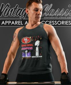 San Francisco 49ers Shirt Super Bowl Champions Lviii Las Vegas 2024 Tank Top Racerback