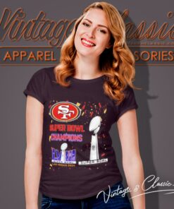 San Francisco 49ers Shirt Super Bowl Champions Lviii Las Vegas 2024 Women T Shirt