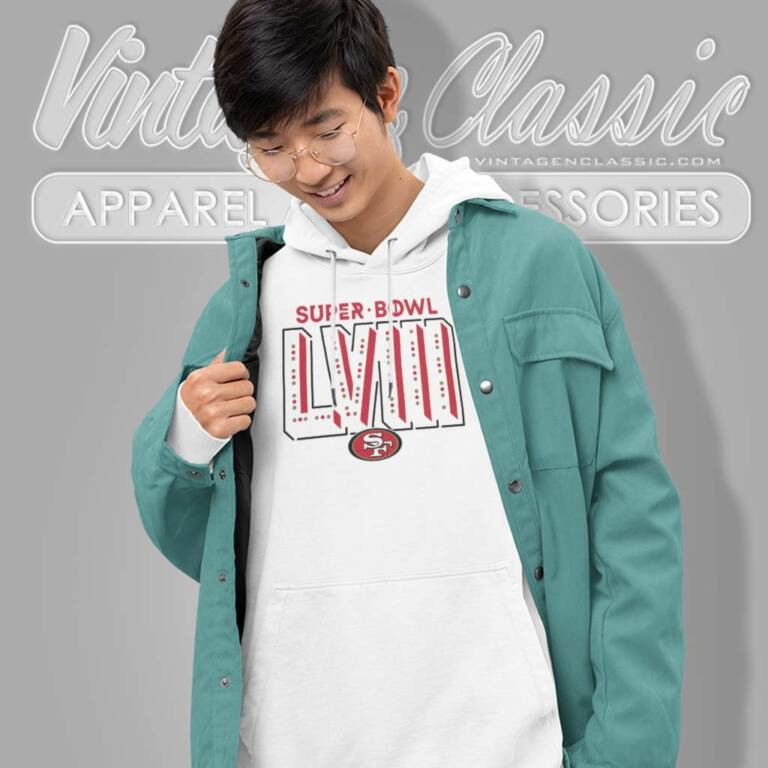 San Francisco 49ers Super Bowl Lviii Hoodie San Francisco 49ers Super Bowl Lviii Hoodie