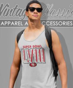 San Francisco 49ers Super Bowl Lviii Tank Top Racerback