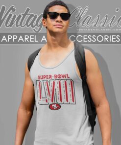 San Francisco 49ers Super Bowl Lviii Tank Top Racerback