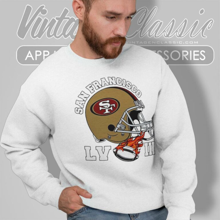 San Francisco 49ers Super Sunday Lviii 2024 Sweatshirt San Francisco 49ers Super Sunday Lviii 2024 Sweatshirt