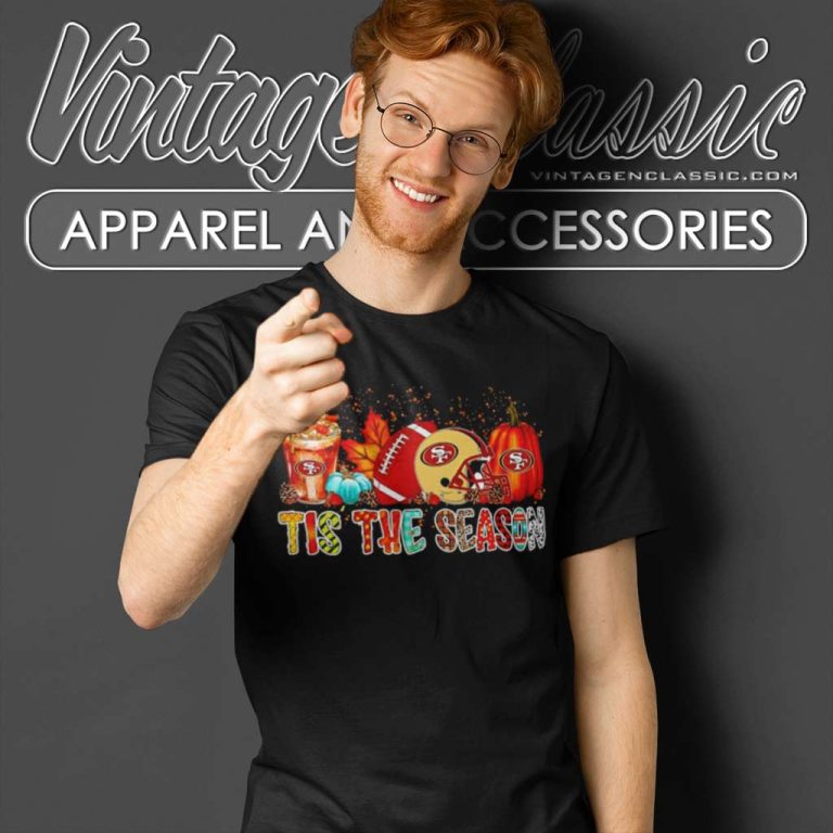 San Francisco 49ers Tis The Season Halloween T Shirt San Francisco 49ers Tis The Season Halloween T Shirt