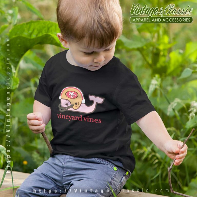 San Francisco 49ers Vineyard Vines Tshirt Kid San Francisco 49ers Vineyard Vines Tshirt Kid
