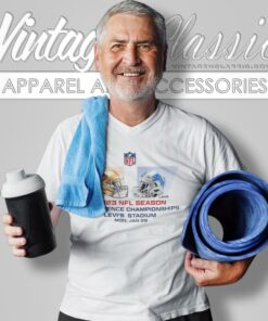 San Francisco 49ers Vs Detroit Lions Nfl Conference Championships Season 2023 V Neck TShirt