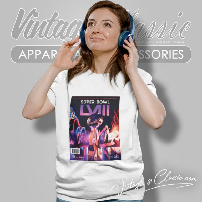 San Francisco 49ers Vs Kansas City Chiefs Super Bowl Lviii Mathup Official Program Women T Shirt San Francisco 49ers Vs Kansas City Chiefs Super Bowl Lviii Mathup Official Program Women T Shirt