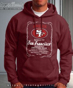 San Francisco 49ers Whiskey Hoodie