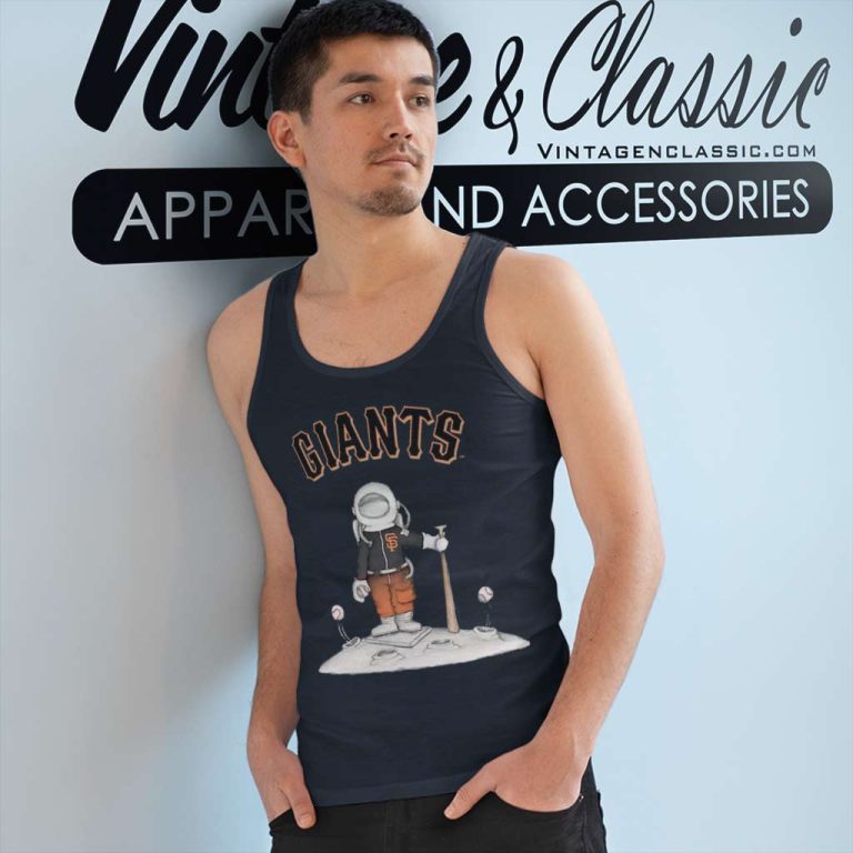 San Francisco Giants Astronaut Tank Top Racerback San Francisco Giants Astronaut Tank Top Racerback