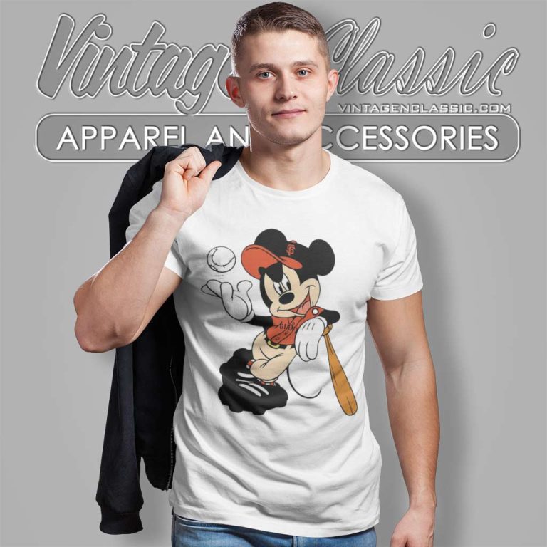 San Francisco Giants Mickey Mouse T Shirt San Francisco Giants Mickey Mouse T Shirt