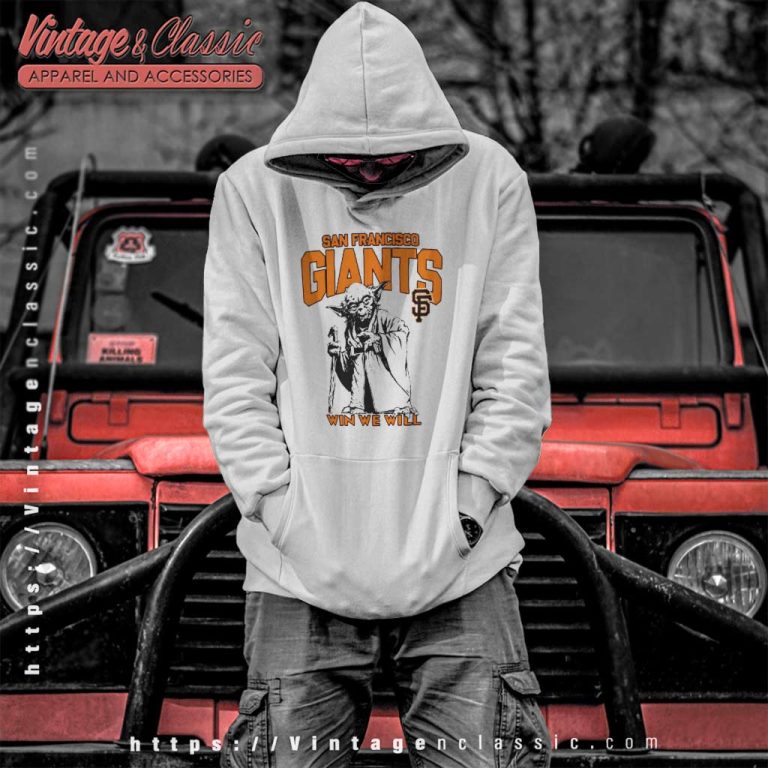 San Francisco Giants Star Wars Yoda Win Hoodie San Francisco Giants Star Wars Yoda Win Hoodie