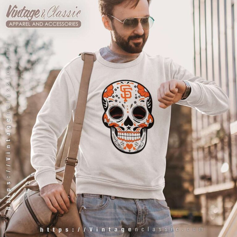 San Francisco Giants Sugar Skull Sweatshirt San Francisco Giants Sugar Skull Sweatshirt
