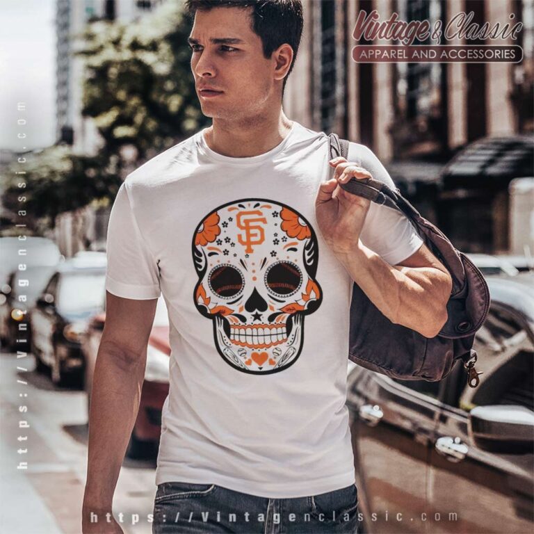 San Francisco Giants Sugar Skull T Shirt San Francisco Giants Sugar Skull T Shirt