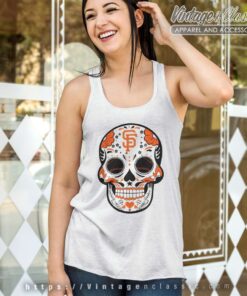 San Francisco Giants Sugar Skull Tank Top Racerback