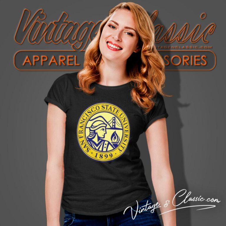 San Francisco State University Logo Women T Shirt San Francisco State University Logo Women T Shirt