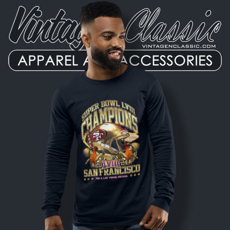 San Francisco Super Bowl Champions 2024 Gold Rush Long Sleeve Tee San Francisco Super Bowl Champions 2024 Gold Rush Long Sleeve Tee