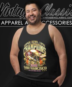 San Francisco Super Bowl Champions 2024 Gold Rush Tank Top Racerback