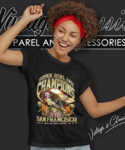 San Francisco Super Bowl Champions 2024 Gold Rush Women T Shirt