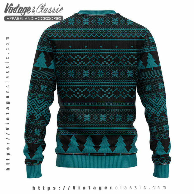 San Jose Sharks Grateful Dead Ugly Sweater back Ugly Christmas Sweater San Jose Sharks Grateful Dead Ugly Sweater back Ugly Christmas Sweater