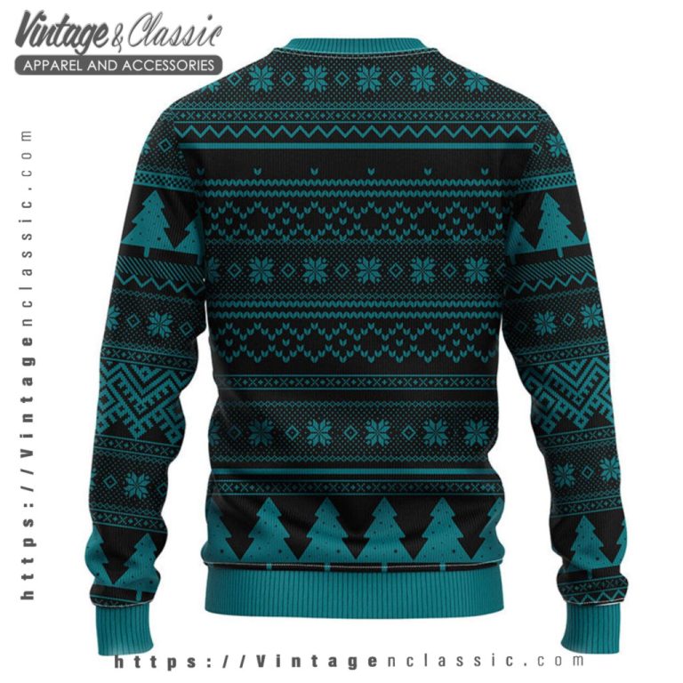 San Jose Sharks Skull Ugly Christmas Sweater back Ugly Sweater San Jose Sharks Skull Ugly Christmas Sweater back Ugly Sweater