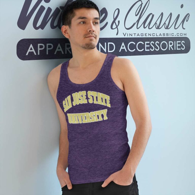 San Jose State University Tank Top Racerback San Jose State University Tank Top Racerback