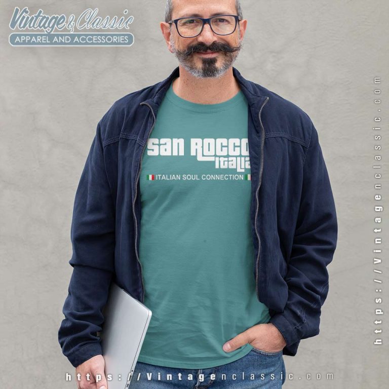 San Rocco Italia Shirt Italian Soul Connection Long Sleeve Tee San Rocco Italia Shirt Italian Soul Connection Long Sleeve Tee