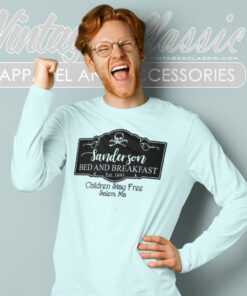 Sanderson Bed And Breakfast Halloween Long Sleeve Tee