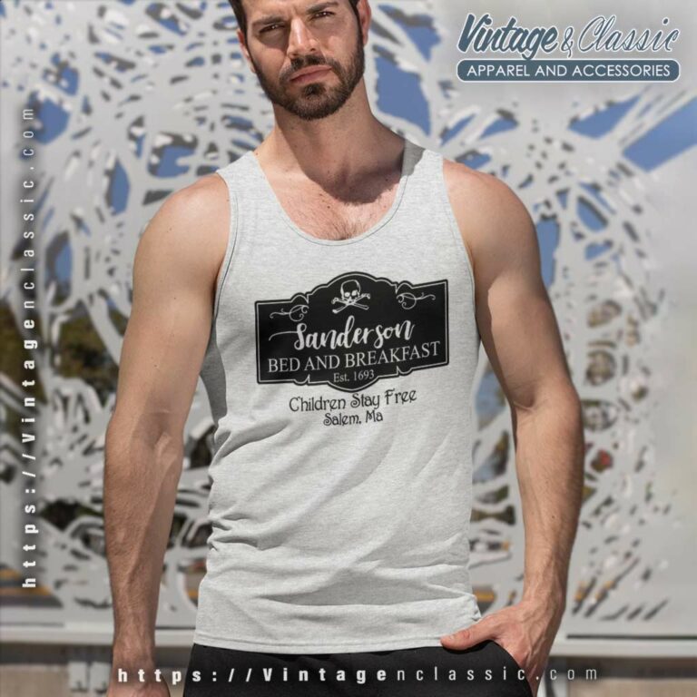 Sanderson Bed And Breakfast Halloween Tank Top Racerback Sanderson Bed And Breakfast Halloween Tank Top Racerback