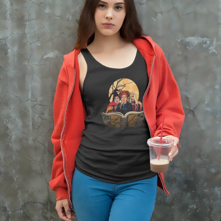 Sanderson Sisters Hocus Pocus Tank Top Racerback Sanderson Sisters Hocus Pocus Tank Top Racerback