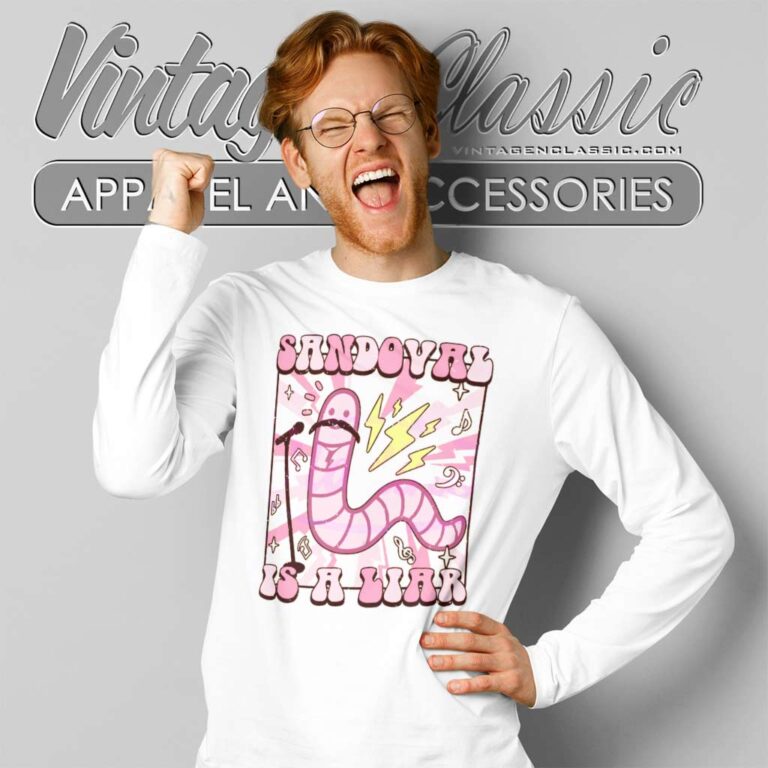 Sandoval Shirt Comment Sandoval Is A Liar Long Sleeve Tee Sandoval Shirt Comment Sandoval Is A Liar Long Sleeve Tee