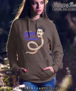 Sandoval T Shirt Comment Worm With A Mustache Hoodie