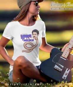 Sandoval T Shirt Comment Worm With A Mustache Women TShirt