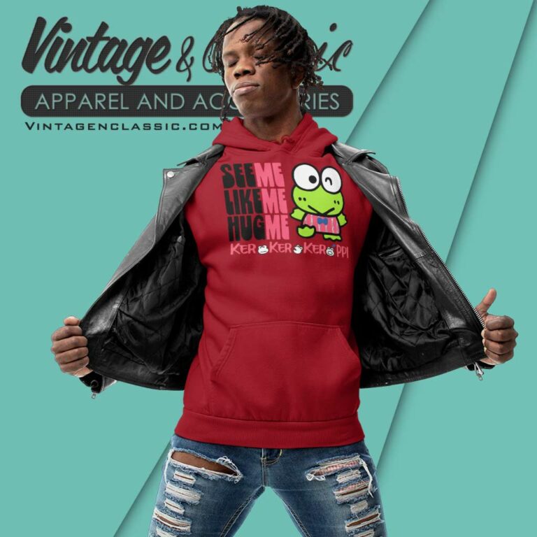 Sanrio Keroppi Japanese Brand Hoodie Sanrio Keroppi Japanese Brand Hoodie