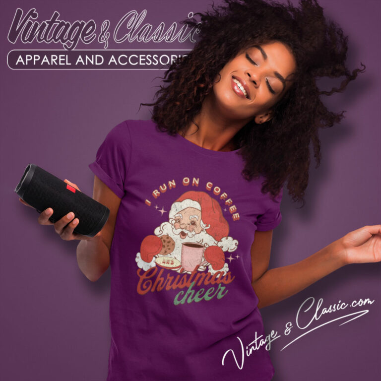 Santa Cheer Coffee Christmas Women T Shirt Santa Cheer Coffee Christmas Women T Shirt