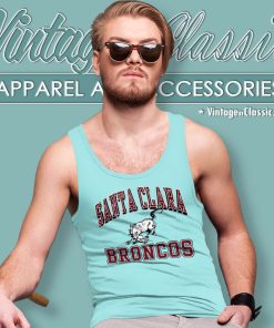 Santa Clara Broncos University Sports Club Shirt 4 Santa Clara Broncos University Sports Club Tank Top Racerback