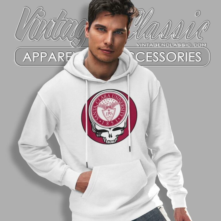 Santa Clara University Grateful Dead Steal Your Face Hoodie Santa Clara University Grateful Dead Steal Your Face Hoodie
