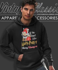 Santa Claus If You Dont Like Harry Potter Merry Kissmyass Hoodie