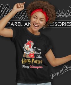 Santa Claus If You Dont Like Harry Potter Merry Kissmyass Women T Shirt